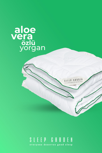 Sleep Garden Aloe Vera Extract Double Quilt Interlining Bag 195X215