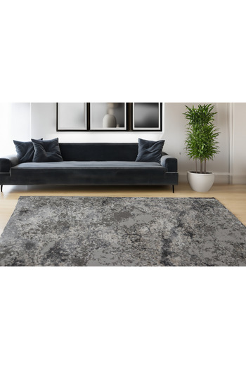 Brava Casa Gravontra Luxe Carpet, Anthracite Grey, , Short Pile 11 mm, 80x150 cm, 2200 g/m , BravaCasa