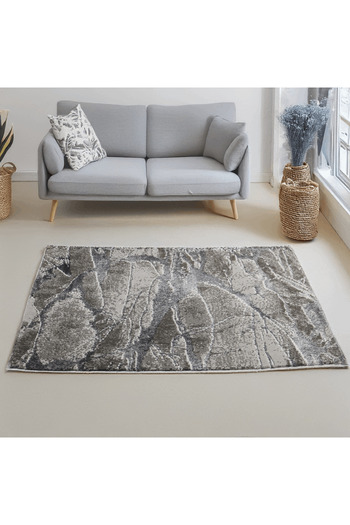 Brava Casa Obsidian Mist Carpet, Blue, Gray, , Short Pile 11 mm, 60x300 cm, 2200 g/m , BravaCasa