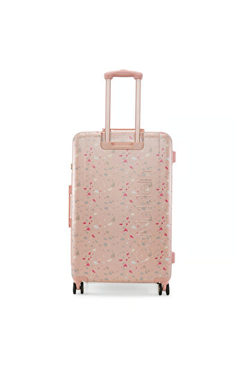 Calvin Klein Terrazzo Island Hardside Trolley Bag with 4 Spinner Wheels, ABS+PC Case Luggage with TSA Lock