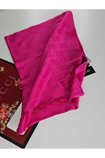 Webinay Home G Pattern Double-Sided Cotton Silk Shawl 4 Seasons Cashmere Shawl Scrafs
