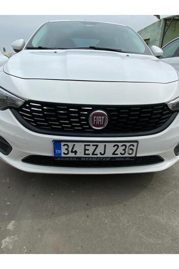 Fiat Egea Sedan Ön Panjur Sticker 2019-2020 Öncesi Krom Şablonlu