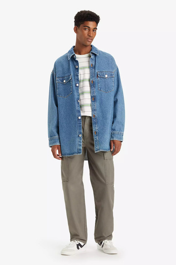 Levi's Ανδρικό παντελόνι Jogger Cargo από 100% βαμβάκι, χαλαρή εφαρμογή, κανονική μέση, ίσιο πόδι, ΑΝΔΡΙΚΟ ΠΑΝΤΕΛΟΝΙ A7364