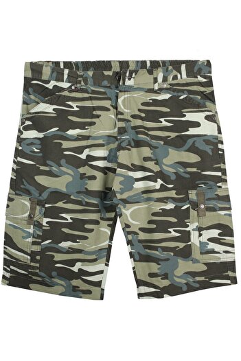 marufshop Camouflage Capri Suitable for Men's Large Size 110 Kilo-150 Kilo