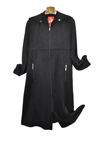 elma abone Plus Size Suede Hooded Cap