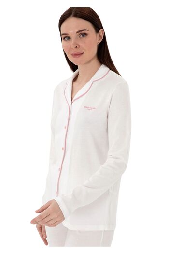 Pierre Cardin Women's Shirt Collar Boxed Pajamas Set