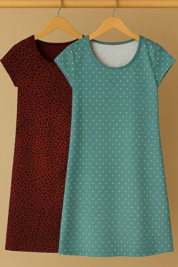 COTENCONCEPT 2 Casual Combed Cotton Fabrics - Comfortable Flowing Dress