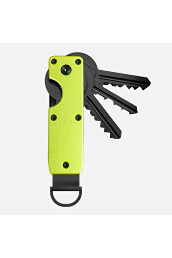Choice Yellow Key Organizer Compact Holder Metal Key Chain Minimalist key case holder for keychain Secures