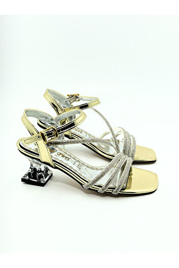 ZSHOES Girl's Laser Engraved Stone Special Day Heeled Sandals/Shoes
