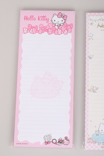 Hello Kitty Dekomus Licensed New Season "Single" 9X22 cm Block Note
