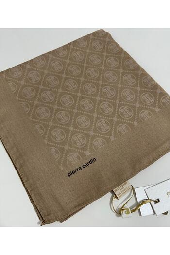 Pierre Cardin Φουλάρι Elegans Monogram - 1090750 -983 Milky Brown