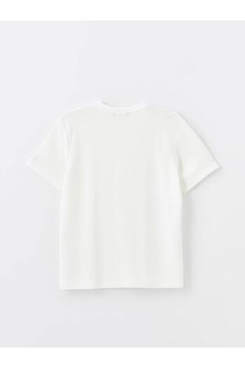 LC Waikiki Crew Neck Short Sleeve Men's Textured T-Shirt
