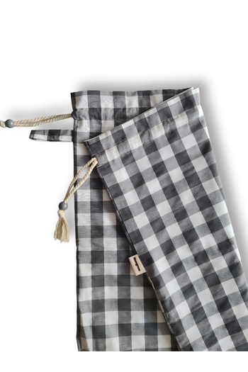 nazegram Gingham Bread Bag, Bread Bag