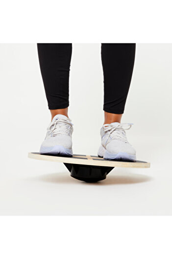 Decathlon Domyos Wooden Balance Board - Black
