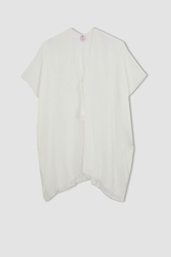 DeFacto Regular Fit Pamuklu Kimono-fall In Love Z0696az24sm
