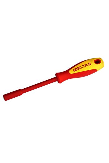 İzeltaş İzeltaş 4783 19 6120 6,3x120 Elektrikçi Izoleli Manyetik Bits Tutucu Tornavida 1000v