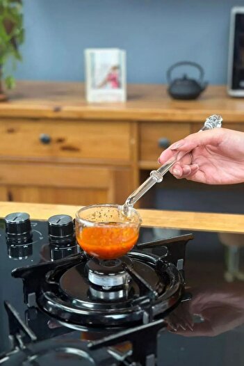 HUBBYCHEF Isiya Durable Glass Food Ladle