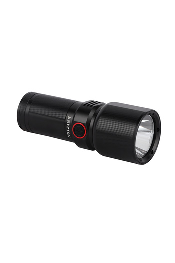 KRYPTON 25w Led Flashlight – 3000lm, 2000m Range, Power Bank, Waterproof, 15h Battery Life