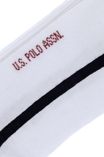 U.S. Polo Assn. Erkek Beyaz Çorap 50311359-VR013