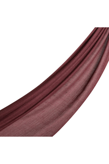 ipekevi Burgundy Cashmere Wool Silk Prime Shawl