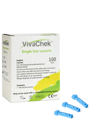 VIVACHEK Single Use Lancets 28G (100s)