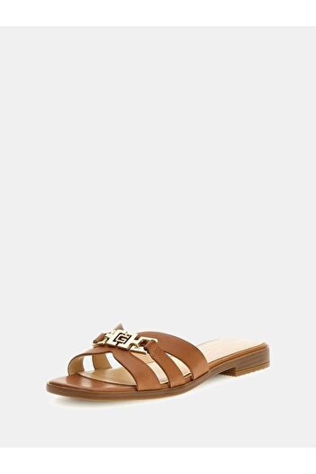 Guess Realla Women's Brown Slippers Fljrlllea19-Tan