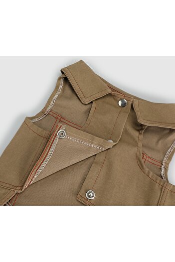 Provoq Bej  Provoq K0022 Kostüm Denim Bej