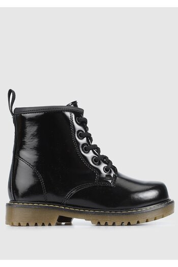 Kiddo Girl's Black Boots