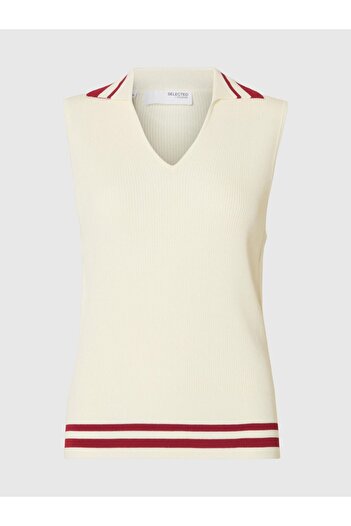 Selected Femme Top V-Ausschnitt