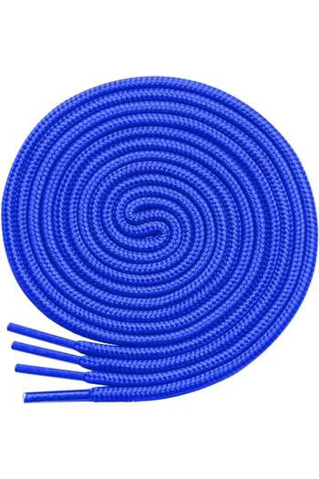 Lorpops Set of 2 pairs of Lorpops boot laces, blue, polyester, 100 cm x 4 mm