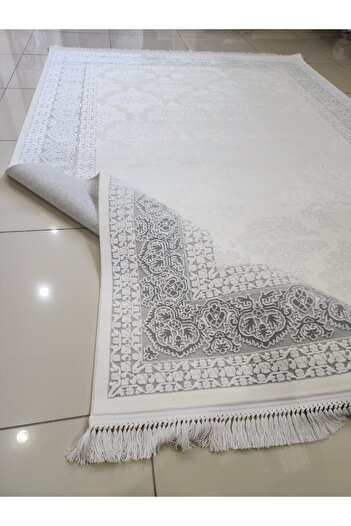 Artemis Halı Vanessa 6151a Gri Klasik Desen Makine Halısı