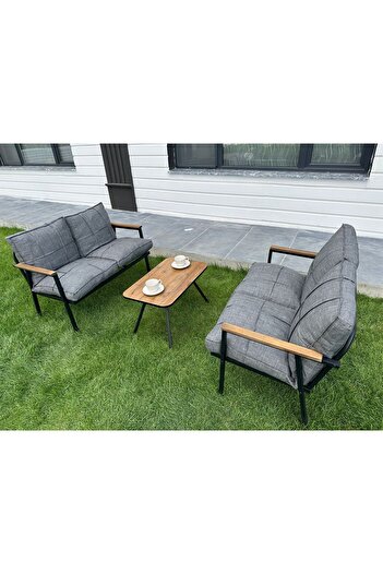 Dekoroom's DURU 2-2-SEHPA HEDİYELİ BAHÇE BALKON MOBİLYASI ,ÇAYSETİ ,OTURMA GRUBU, CAFE