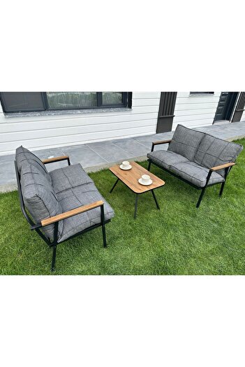 Dekoroom's DURU 2-2-SEHPA HEDİYELİ BAHÇE BALKON MOBİLYASI ,ÇAYSETİ ,OTURMA GRUBU, CAFE
