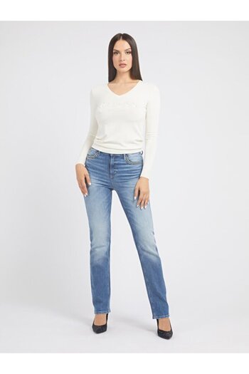 Guess 1981 Blugi drepți pentru femei