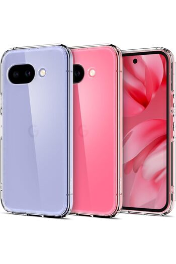 Spigen Ultra Hybrid designed for Google Pixel 9a case cover (2025) - Crystal Clear