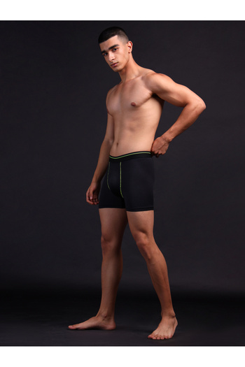Technosport By Styli Solid 4-Way Stretch Trunks