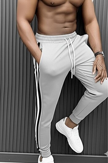 CAST COLLECTİON Men's Grimelange Extrafor Slim Leg Summer Sweatpants