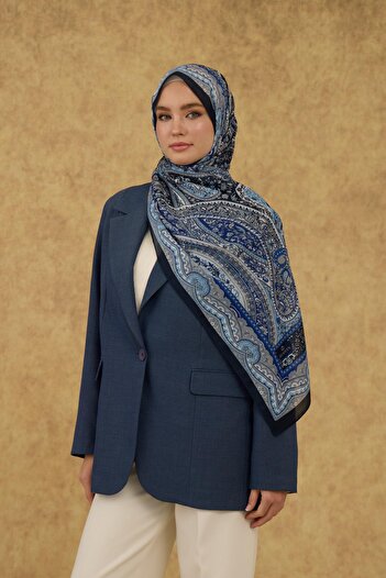 İpekhan Soft Şal Mavi 3053-11