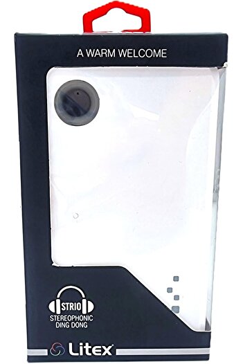 Generic Litex Stereophonic Door Bell Ding Dong 240VAC - White