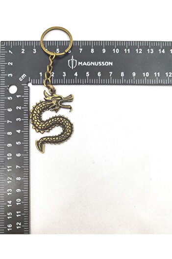 BONCADAS Keyring with Dragon Figure