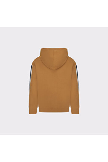 Converse Cnvb Rec Club Ft Sleeve Stripe Çocuk Kahverengi Sweatshirt
