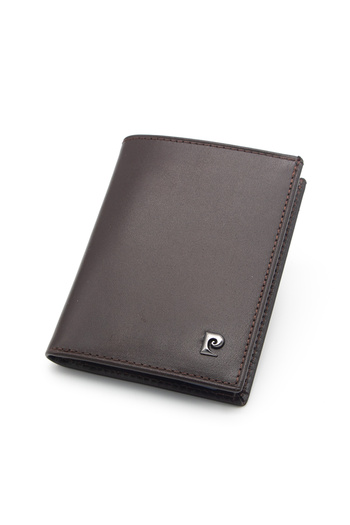 Pierre Cardin Brown Analine Leather Credit Card Holder 032D06