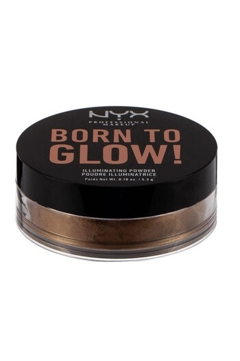 NYX Professional Makeup Highlighting powder, NYX, Born To Glow, 02 Ultra Light Beam, 5.3 g