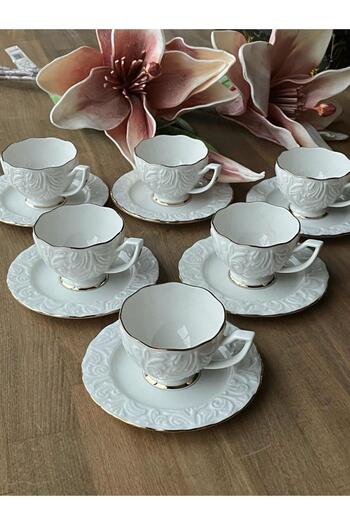 ROSSEV Osiris 6-Person 12-Piece Turkish Coffee Cup