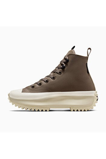 Converse Run Star Hike Unisex Kahverengi Deri Bot
