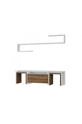 SAHABA TV table with 4 Ege serving tables