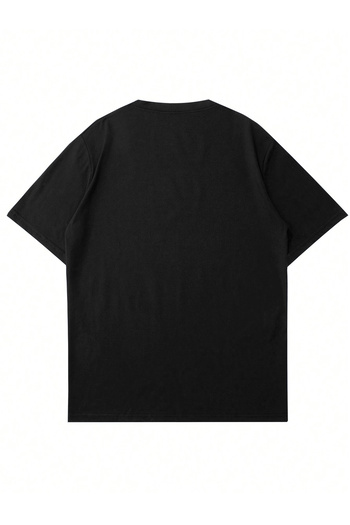 Mad&Calf Unisex Ayrton Senna Printed Crew Neck Oversize Tshirt