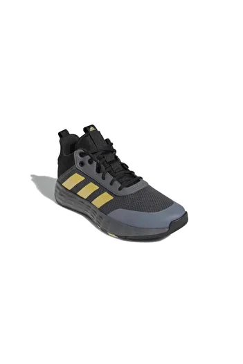 adidas Ανδρικά παπούτσια μπάσκετ Ownthegame 2.0 - Γκρι ψηλό μπλουζάκι