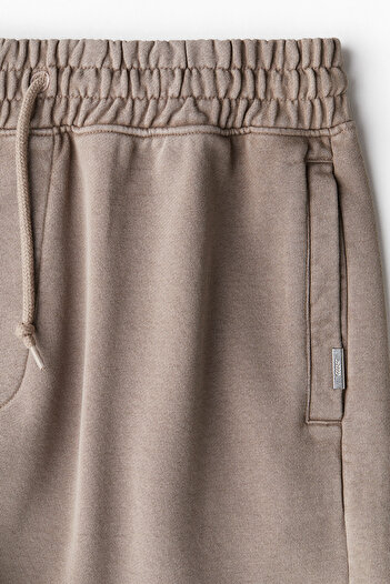 H&M Pamuklu Sweatshirt Şort Relaxed Fit