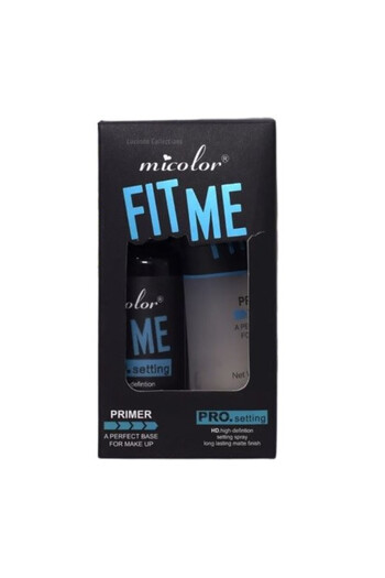 Makeup Set Primer si fixator, Micolor, Fit Me Pro Setting